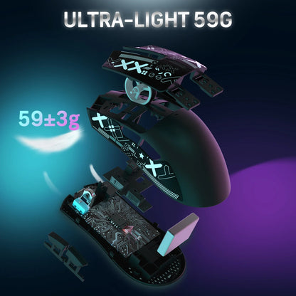 🎮⚡ ATTACK SHARK X11 – Wireless Gaming Mouse με PixArt PAW3311 & Charging Dock ⚡🎮