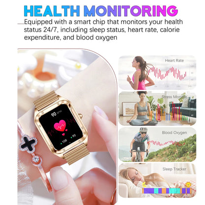 ⌚ 2025 Νέο Smartwatch για Γυναίκες – Κομψότητα & Τεχνολογία σε Ένα!