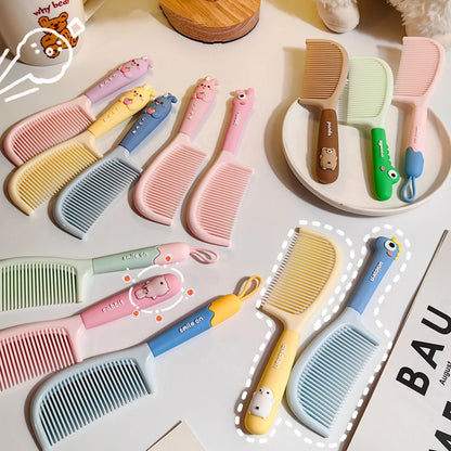 🐻🐰 Cute Kawaii Cartoon Bear/Rabbit Μακρύ Χτενάκι – Βούρτσα Μαλλιών για Κορίτσια & Γυναίκες Χαριτωμένη, πρακτική και ιδανική για απαλή περιποίηση μαλλιών χωρίς μπερδέματα! 💖✨