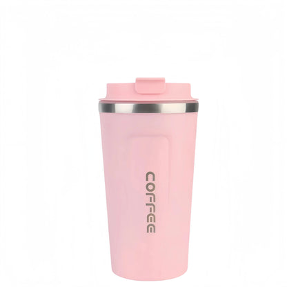 🌡️ Thermo Café Mug 380ml/510ml | Διπλή Μόνωση Ανοξείδωτο Θερμός | Καφές, Τσάι & Ροφήματα On-the-Go