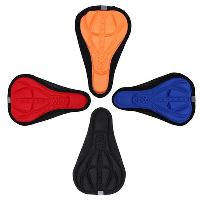 🚴‍♂️ 3D Soft Bicycle Saddle Cover – Ανατομικό Κάλυμμα Σέλας με Παχύ Σφουγγάρι & Εξαερισμό