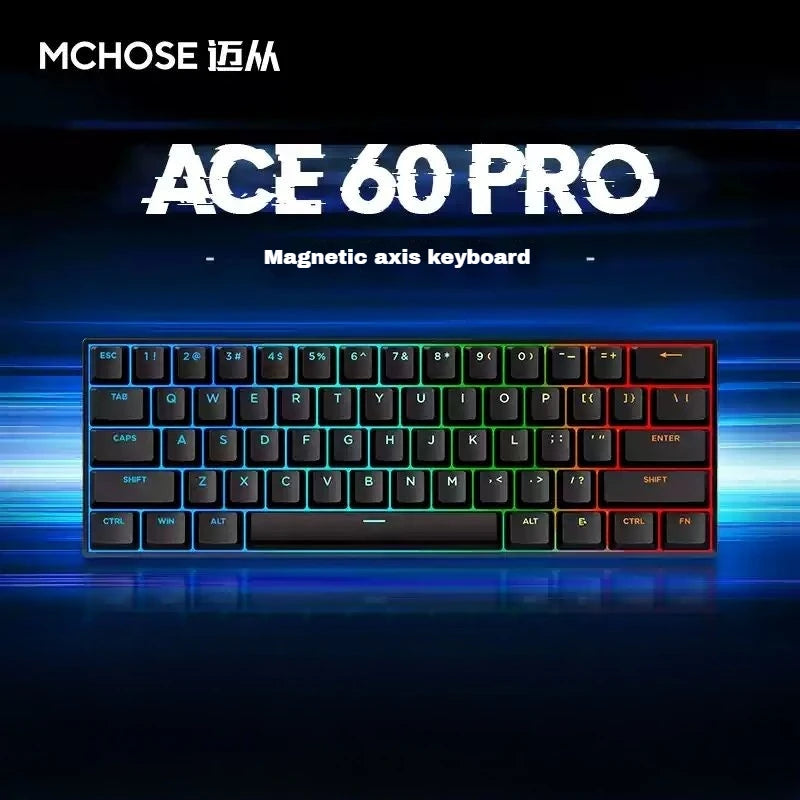 🎮⌨️ VGN & Machose ACE 60 Pro Series Gaming Keyboard – Magnetic Axis FPS Pro Accuracy! Απόλυτη ακρίβεια & ταχύτητα για e-sports επαγγελματίες! ⚡