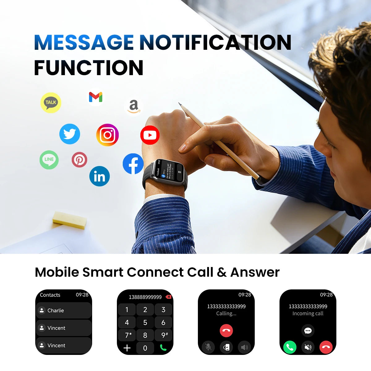HAYLOU Watch 3 AMOLED Smartwatch με Voice Calling