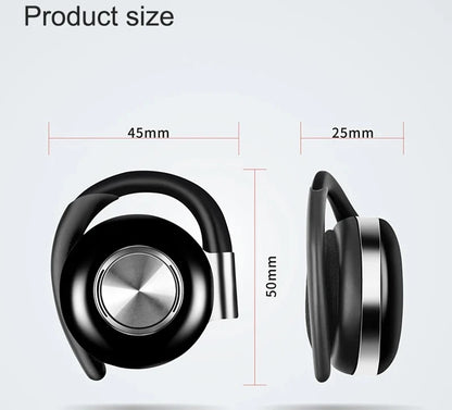 🎧 V5 TWS Bluetooth Earphones – Ασύρματα Αθλητικά Earbuds με Ear-Hook, CVC Noise Reduction & 10 Ώρες Αυτονομία | True Wireless Stereo