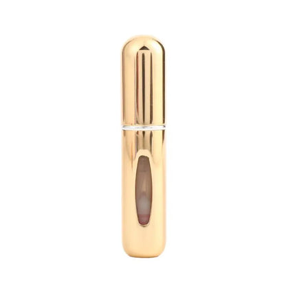 🌸💎 Mini 5ml Επαναγεμιζόμενο Μπουκαλάκι Αρώματος – Bottom Filling Spray ✨ Μεταλλική Θήκη για Ταξίδια & Καθημερινή Χρήση