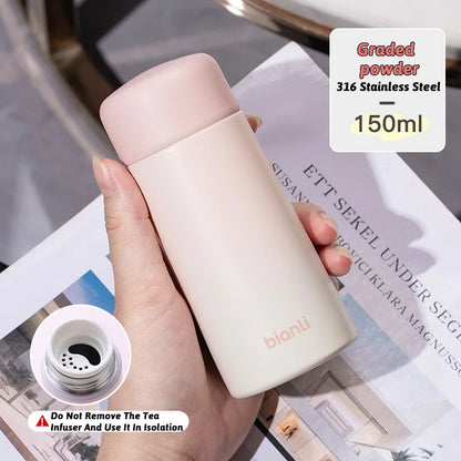 🥤 Mini Θερμός Κούπα 150ml | 304 Stainless Steel Travel Tumbler – Vacuum Insulated Portable Thermos Cup