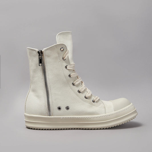 👟✨ Unisex High Top Sneakers με Φερμουάρ – Street Fashion 2025 👟✨