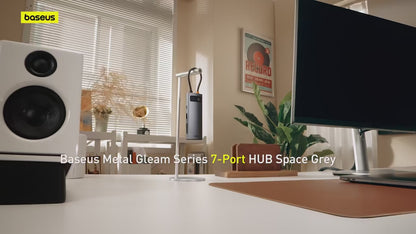 Baseus 7-in-1 Gen 2 USB-C HUB – 4K@60Hz | PD 100W | USB 3.0 | SD/TF