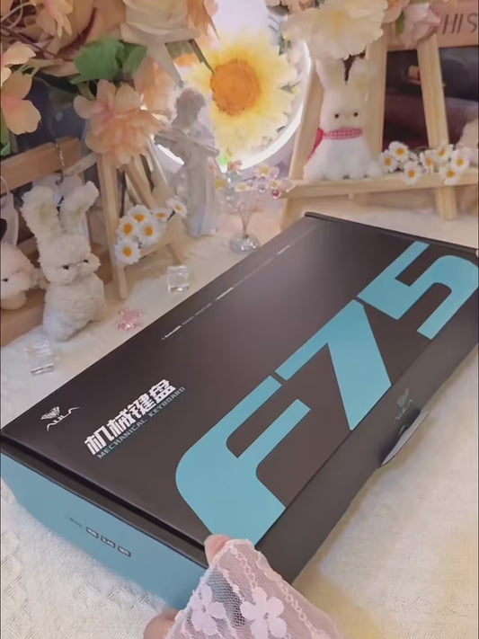 ⌨️🔥 AULA F75 Gaming Mechanical Keyboard RGB – 75% Wireless Layout 🎮✨