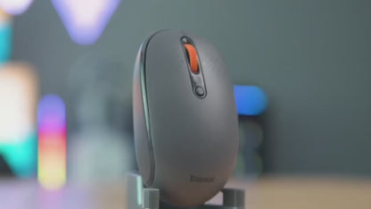 🖱️⚡ Baseus F01B Tri-Mode Wireless Mouse – 2.4G / Bluetooth 5.0 / Silent Click