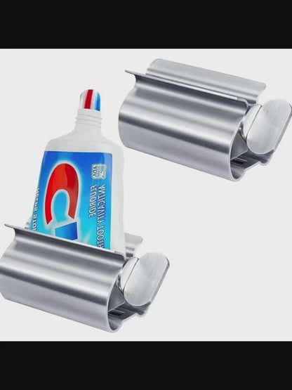 🪥 Στίφτης Σωληναρίων από Ανοξείδωτο Ατσάλι – Οικονομικός & Ανθεκτικός Dispenser για Οδοντόκρεμα & Καλλυντικά ✨