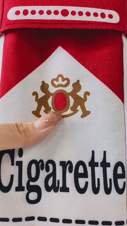 Funny Dog Chew Toy 🐶🚬 | Plush Cigarette & Joint Design 🧸 | Squeaky Sound 🔊 | Interactive & Soft Bite Toy 😄