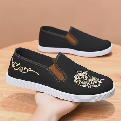👟☀ Ανδρικά Sneakers Καμβά με Κέντημα – Άνεση & Στυλ για το Καλοκαίρι ☀👟