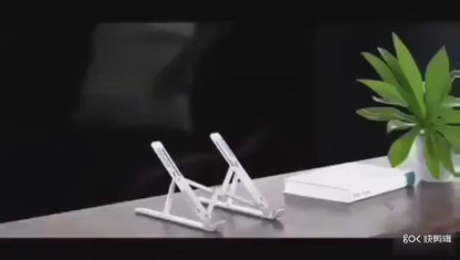 💻✨ Αναδιπλούμενη Αλουμινένια Βάση Laptop – Ρυθμιζόμενη & Εργονομική 🎯