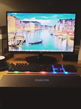 ⏰🌈 Digital Nixie Tube Clock με RGB LED – Premium Desktop Decoration