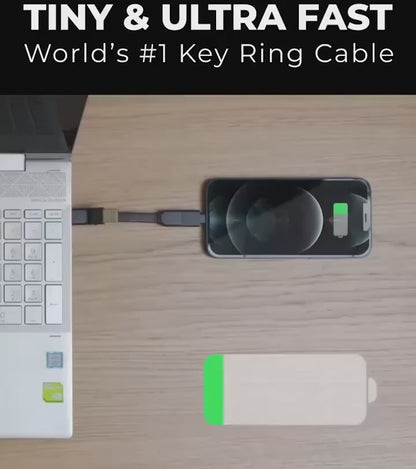 🔌✨ Multi Charging Cable 4-in-1 – Fast PD 60W | Magnetic | Keyring Design Η πιο έξυπνη λύση για ταξίδια & καθημερινότητα! 🌍🔋