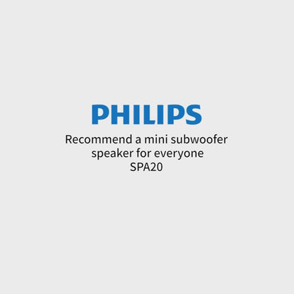 Philips SPA20 Bluetooth Speaker – 360° Surround Sound