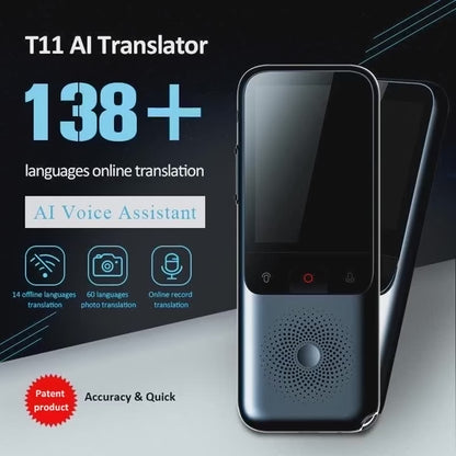 🌍 T11 Portable Audio Translator – 138 Γλώσσες, Online & Offline, AI Voice & Photo Translation