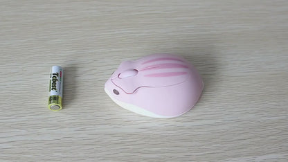 🐹 Cute Capybara Wireless Mouse – Ασύρματο, Αθόρυβο, 1200DPI με USB Receiver 💖 Το πιο χαριτωμένο ποντίκι για γραφείο, δώρο ή καθημερινή χρήση!