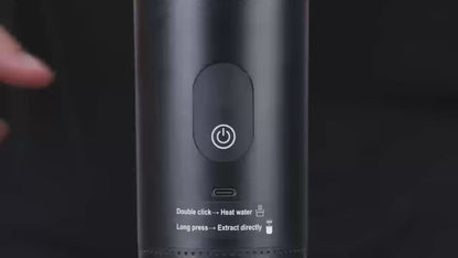 ☕🚗 DENOKIN Φορητή Μηχανή Espresso με Ψηφιακή Οθόνη – 3-σε-1 για Κάψουλες & Αλεσμένο Καφέ 🚗☕