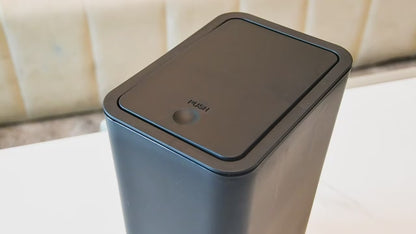 🗑️✨ Bathroom Trash Can 10L με Press Top Lid – Slim & Modern Design