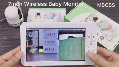 📺👶 SM70 – 7” Video Baby Monitor με 1080P HD & 24ωρη Μπαταρία Η πιο καθαρή εικόνα και η πιο ασφαλής παρακολούθηση για το μωρό σου – χωρίς WiFi! 🍼💖