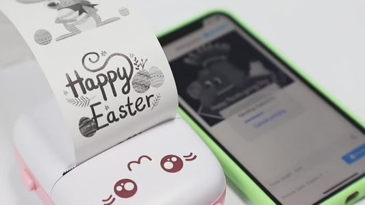 🖨️ C9 Mini HD Portable Thermal Printer – Bluetooth Pocket Printer (Inkless) 📱✨