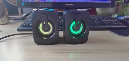 🔊 Mini Bluetooth & USB Ηχείο για PC, Laptop & Desktop – Το μικρό ηχείο με μεγάλη δύναμη ήχου!