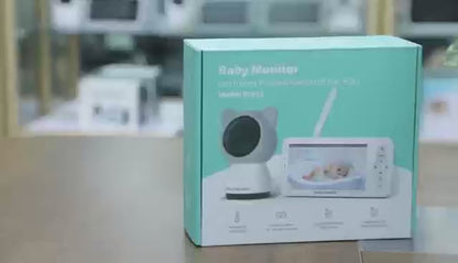 📹👶 WiFi Baby Monitor – MBOSS HD 5" LCD & Mobile App Control Η απόλυτη λύση για την ασφάλεια και την ηρεμία σου, προσφέροντας συνεχή επόπτευση του μωρού σου, όπου κι αν βρίσκεσαι! 🍼💖