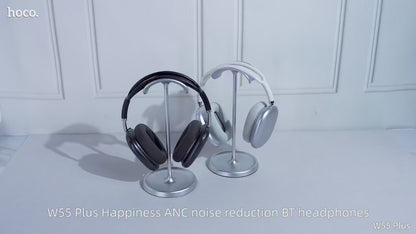 🎧 HOCO W55 Plus ANC – Over-Ear Bluetooth 5.4 Ακουστικά με Ενεργή Ακύρωση Θορύβου